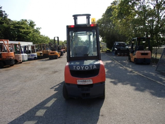 ขายรถยกยี่ห้อ Toyota รุ่น8 ขนาด 3 ตัน เสาสูง 4.5 เมตร