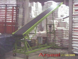 สายพานลำเลียง ลูกกลิ้งลำเลียง สายพานขนทราย สายพานขนกระสอบ ลูกกลิ้ง