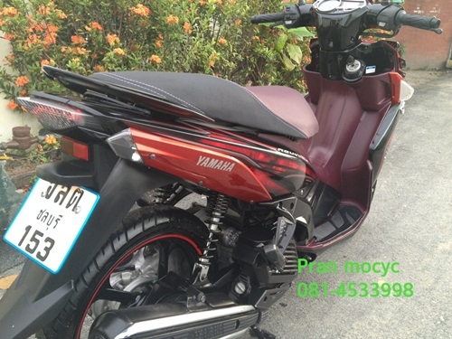 ขายNouvo sx สีเเดงดำ ปี2012 ขายNouvo sx สีเเดงดำ ปี2012