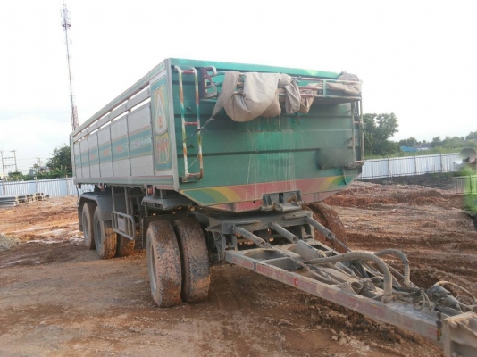 ขายรถพ่วง 22 ล้อ 2 เพลา แม่-ลูก กระบะเนียมดั้ม ISUZU FXZ DECR 320 แรง ปี.50 รถสวยราคาย้อมๆ