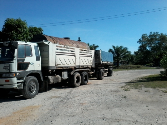 ขายรถสิบล้อ  HINO 3 M แม่ลูก ไฟฟ้า รถสวย  สภาพดี พร้อมใช้งาน