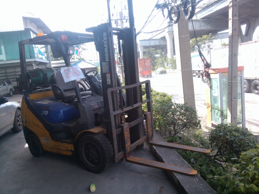 ขายฟอล์คลิฟท์ komatsu รุ่น FG20NT-16 S/N:730361 ปี 2007