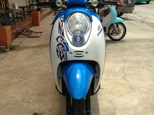 ขาย Scoopy 110i ปี54 สภาพนางฟ้า รถบ้านๆ ทะเบียนครบ