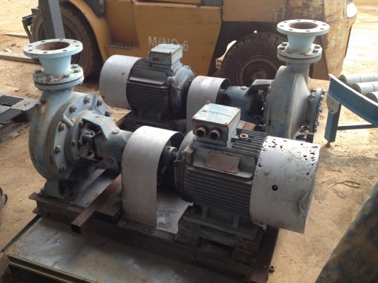 ขายมอเตอร์ปั้ม 25 แรง พร้อมหอยโข่ง สภาพสวย ราคาไม่แพง