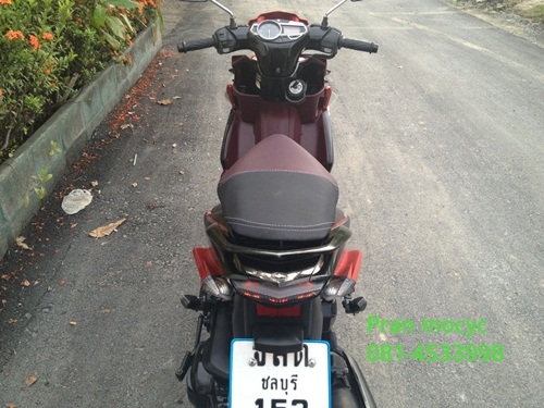 ขายNouvo sx สีเเดงดำ ปี2012 ขายNouvo sx สีเเดงดำ ปี2012