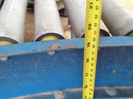 ขาย Roller ข้องอ 45 องศา พร้อมมอเตอร์ขับ เกียทด สภาพสวยใช้งานได้