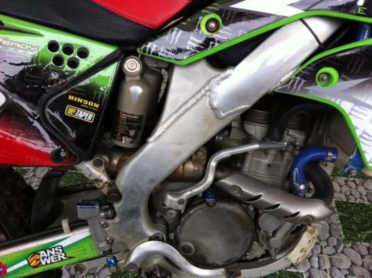KXF 250- 2008 เชียงกงไม่เคยแข่ง 99,999 ชุดแต่งเพียบ KXF 250- 2008 เชียงกงไม่เคยแข่ง 99,999 ชุดแต่งเพียบ