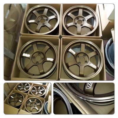 ขายแม็กมือ2 TE37SLขอบ15 4 รู100 ราคา 6,900 บาทราคาถูก