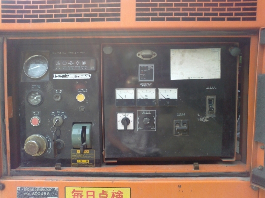 ขายด่วน เครื่องปั่นไฟสภาพดี มือสองจากญี่ปุ่น พร้อมใช้งาน