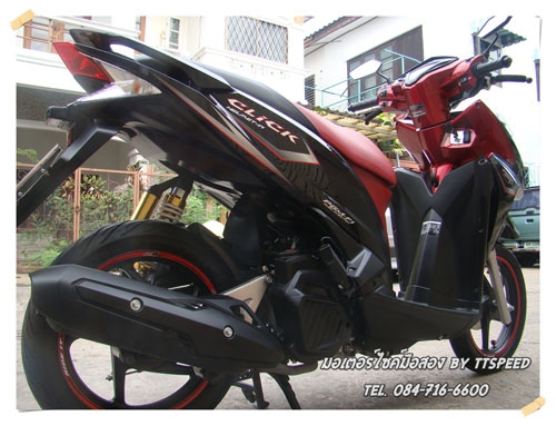 Click 125i idling stop ตัวท็อปล้อแม็ก ไมล์ 1900 โลรถ 5 เดือน Click 125i idling stop ตัวท็อปล้อแม็ก ไมล์ 1900 โลรถ 5 เดือน