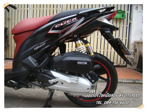 Click 125i idling stop ตัวท็อปล้อแม็ก ไมล์ 1900 โลรถ 5 เดือน Click 125i idling stop ตัวท็อปล้อแม็ก ไมล์ 1900 โลรถ 5 เดือน