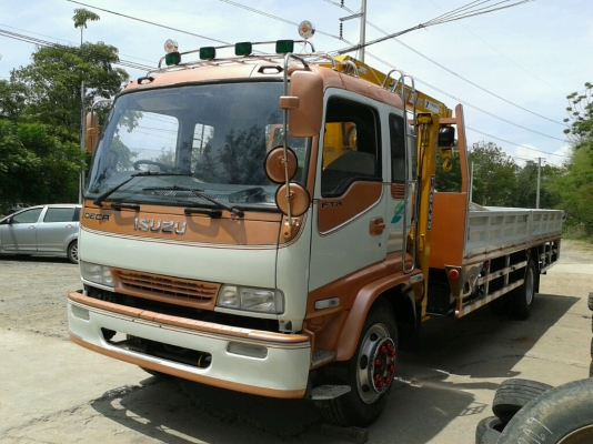 ขาย6ล้อติดเครน3ตัน(เสาสูง)tadano