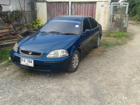 ขายซีวิคตาโตปี97เกียร์ธรารมดา เครื่องเกียร์ดีช่วงล่างใช้ได้ แอร์เย็นสีมีเก็บบางชิ้น ภายในสอาดเดิมๆกัมหยี่ไม่เคยติดแก๊ส