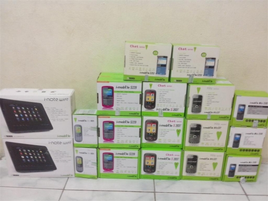 ขายถูกครับ โทรศัพท์และ แท๊บเล็ต ไอโมบาย หลายรุ่น มาก่อนได้ก่อน ของใหม่  25 เครื่อง