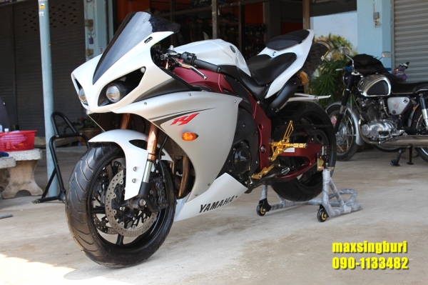 แม็กสิงห์บุรี//YAMAHA R1 ปี2009 LIMITED  พร้อมของแต่ง ทะเบียนแท้โอนขนส่ง 529000 ด่วน