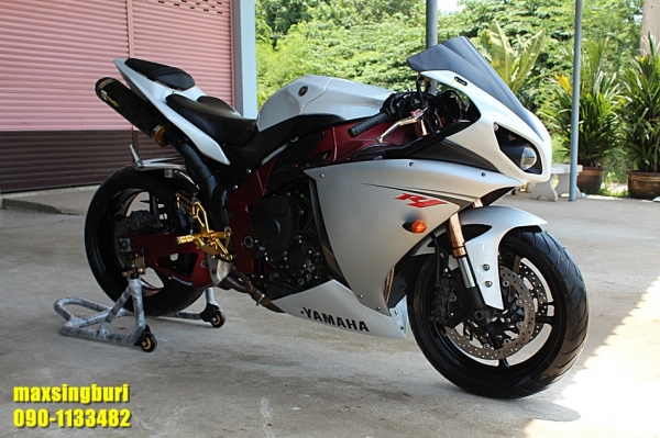 แม็กสิงห์บุรี//YAMAHA R1 ปี2009 LIMITED  พร้อมของแต่ง ทะเบียนแท้โอนขนส่ง 529000 ด่วน