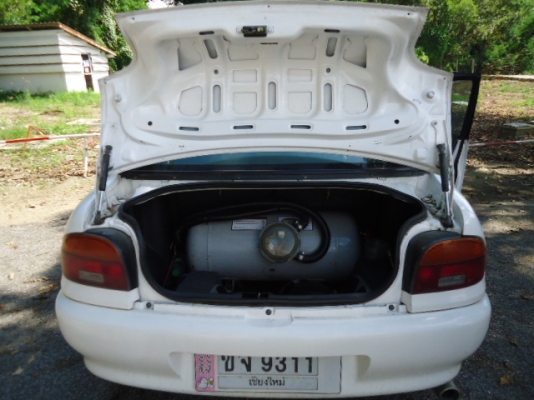 ขาย MAZDA 121 รถการ์ตูน ติดแก๊สLPGลงเล่มเรียบร้อย 150,000.-