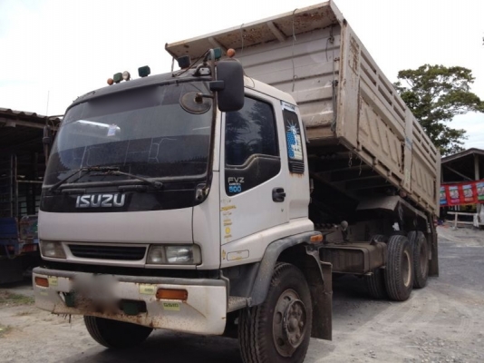 รถอีซูซุ 10 ล้อดั้ม FVZ 195 แรงม้า ปี 42  สนใจติดต่อ 081 - 6079515