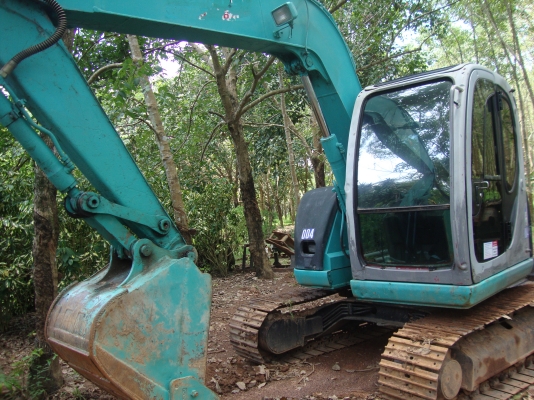 รถแมคโคร  kobelco