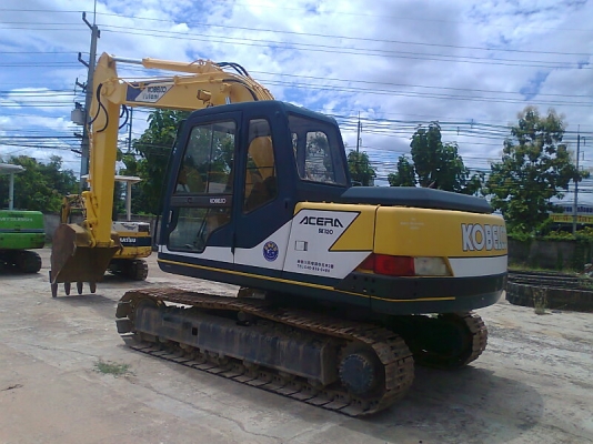 รถแบคโฮ KOBELCO SK120 M3 S/N LP-09076 รถเก่าญี่ปุ่นแท้ ไม่เคยใช้งานในเมืองไทย.