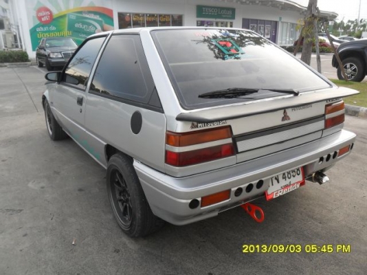 ขายมิตซูChamp3ประตูเครื่อง1.5เกียร์ออโต้เพาเวอร์LPGแต่งสวยพร้อมใช้ครับ