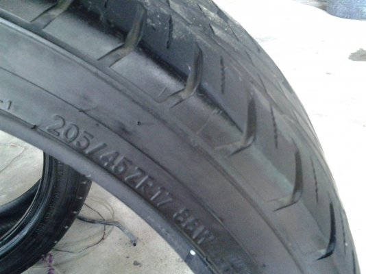 ยางNITTO มือ2ขอบ17ปี11 ยางNITTO มือ2ขอบ17ปี11