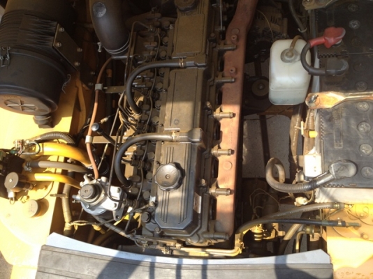 รถยกยี่ห้อ TCM 4.5 ตัน เครื่องดีเซลพร้อมฟลูฟรีเข้าตู้ได้จากญี่ปุ่น