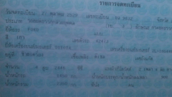 ขายด่วน รถกระบะ 4 ล้อดั๊มพ์ MAZDA B2500 วางเครื่องโตโยต้า 2L ลงเล่มครบถูกต้อง เครื่องแห้งแรงดี ภายในเก๋งคอนโซลครบพร้อม กระบะดั๊มพ์เหล็กกล้าอย่างดีไม่มีผุกร่อน ช่วงล่างแน่น คัชซีสวยเดิมๆไม่มีผุกร่อน เอกสารเล่มทะเบียนครบพร้อม ราคาต่อรองได้ครับ ขายด่วน รถกระบะ 4 ล้อดั๊มพ์ MAZDA B2500 วางเครื่องโตโยต้า 2L ลงเล่มครบถูกต้อง เครื่องแห้งแรงดี ภายในเก๋งคอนโซลครบพร้อม กระบะดั๊มพ์เหล็กกล้าอย่างดีไม่มีผุกร่อน ช่วงล่างแน่น คัชซีสวยเดิมๆไม่มีผุกร่อน เอกสารเล่มทะเบียนครบพร้อม ราคาต่อรองได้ครับ