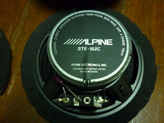 ลำโพง Alpine ลำโพง Alpine