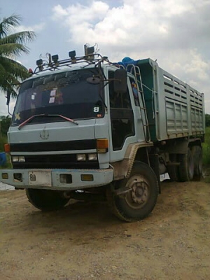 ขายรถพ่วง 18 ล้อ 2 เพลา แม่-ลูก กระบะเหล้กดั้ม ISUZU FXZ 240 นางฟ้าแท้ รถสวยราคาถูกสนใจรีบจองด่วน