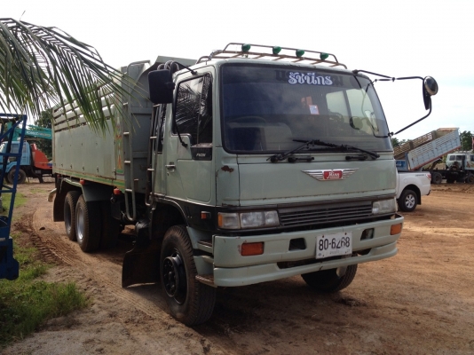 ขายรถ 10 ล้อ 2 เพลา ราคา 1300000 กระบะเหล็กดั้ม HINO FM3MNLD เครื่อง.M10C รถเดิมๆสวย สนใจโทร