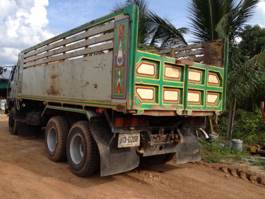 ขายรถ 10 ล้อ 2 เพลา ราคา 1300000 กระบะเหล็กดั้ม HINO FM3MNLD เครื่อง.M10C รถเดิมๆสวย สนใจโทร