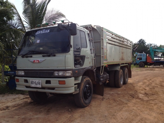 ขายรถ 10 ล้อ 2 เพลา ราคา 1300000 กระบะเหล็กดั้ม HINO FM3MNLD เครื่อง.M10C รถเดิมๆสวย สนใจโทร