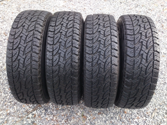 ขายยาง บริสโตร์ 245/75R16 ยางปี07 ดอกยางลึกนื่มใช้งานน้อย (ไม่มีปะ) จำนวน 4 เส้น