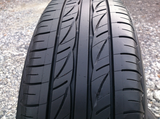 ขายแม็ก LANSO SAMURAI พร้อมยางบริสโตร์ 185/65R15 ยางปี10 สวยๆ จำนวน 1 ชุด