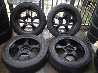 ขายล้อขอบ20 กว้าง9 พร้อมยาง 265-50-20 ดอกหนา 1ชุดถูกๆ 19000.-