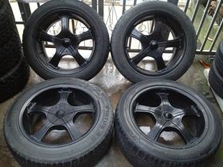 ขายล้อขอบ20 กว้าง9 พร้อมยาง 265-50-20 ดอกหนา 1ชุดถูกๆ 19000.-