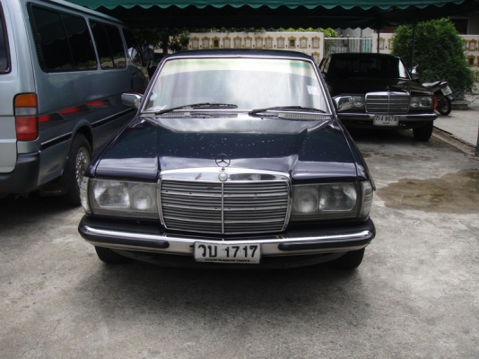 รถ benz w123 230e เครื่องbenzหัวฉีดฝาดำ เกียร์ออโต้