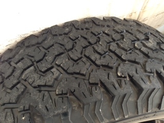 ขายยาง BF A/T 265 70 16 ปี 09 ขายยาง BF A/T 265 70 16 ปี 09