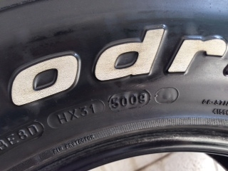 ขายยาง BF A/T 265 70 16 ปี 09 ขายยาง BF A/T 265 70 16 ปี 09