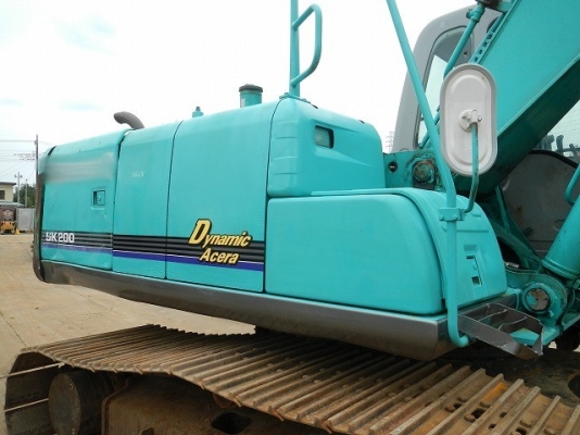 New stock KOBELCO SK200-6E YN08 ใบแทร็คกว้าง 800 mm สวย นำเข้าจากญี่ปุ่น