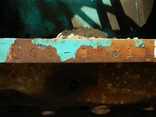 New stock KOBELCO SK200-6E YN08 ใบแทร็คกว้าง 800 mm สวย นำเข้าจากญี่ปุ่น