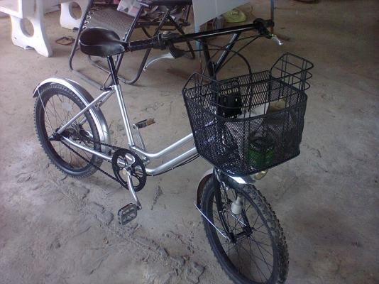 จักรยานญี่ปุ่น มีไฟหน้า เกียร์ดุม มีสามเกียร์ปั่นสนุก2900฿บางปะหัน