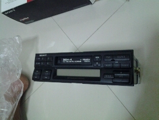 ขายวิทยุติดรถดาร์ก้อนอาย+ลำโพง