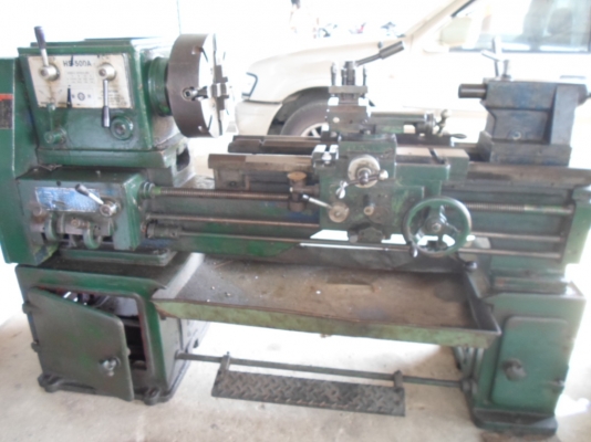 แท่นกลึง 3 เพลา เกียร์บล็อก 5 ฟุต  65000