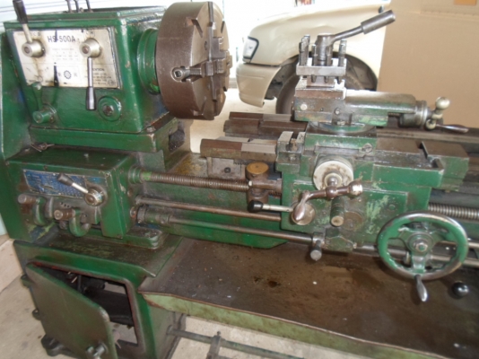 แท่นกลึง 3 เพลา เกียร์บล็อก 5 ฟุต  65000