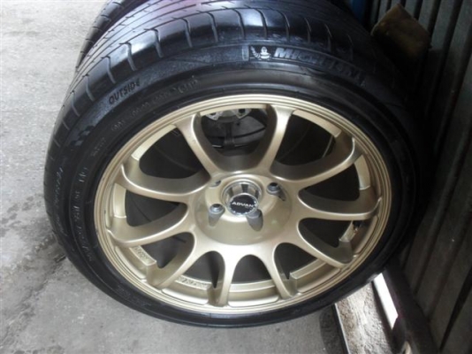 ขายล้อ 17 หน้า 8 หลัง9 5/114 พร้อมยาง 12500