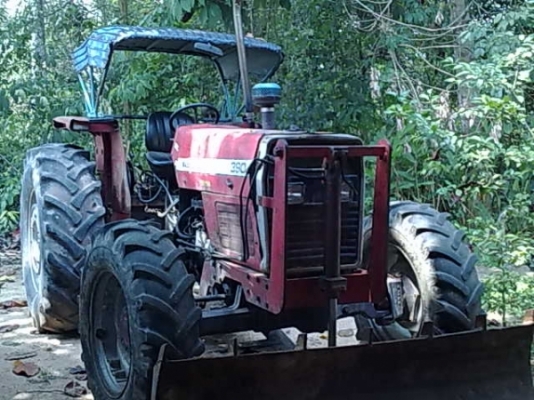 ขายรถไถ MASSY 390 2 เพลา  โทร 081-9497804