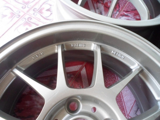 แม็กซิ่งๆลายing+1 TS06 ขอบ15"4รู100 x6.5'et40ไม่ค้ด ไม่ดุ้ง สีใหม่ๆ  สวยงัมมาก !!!