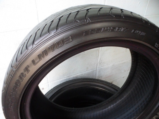 ยาง205.45.17"DUNLOP.sp.sportLM307(ขาย4เส้น =3,700)